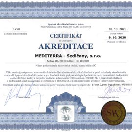 Nemocnice Sedlčany opět uspěla v akreditačním šetření